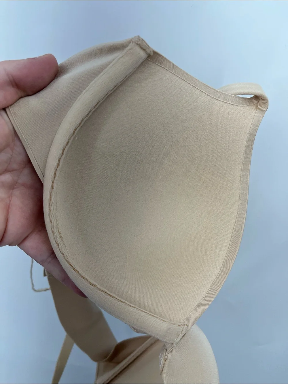 SKIMS Ultimate Bra Nipple Push Up Plunge 0858 Bra sand 36C underwire woman
